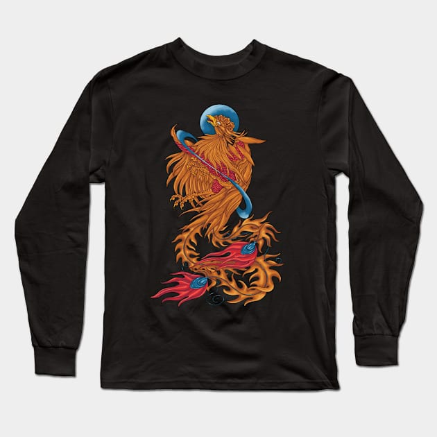 Rising Phoenix Long Sleeve T-Shirt by Gekko and the Samurai 